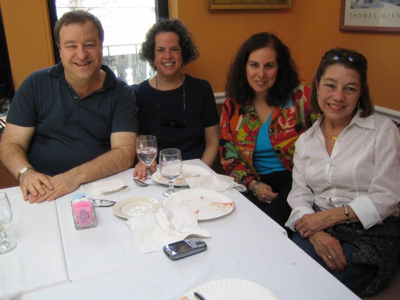 Skip Newman, Robbi Goldberg, Roberta Riportella, Pat Moreno