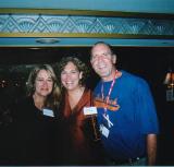   Me, Leeor Sabbah & George Levien At the 50th Birthday Bash 2004