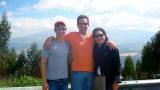 Fran, me and my son Carl in Equador 2009
